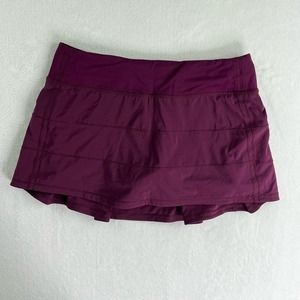 Lululemon Pave Rival Mid-Rise Skirt - 6